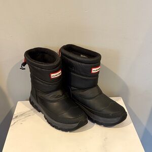 Hunter Black Winter Boots